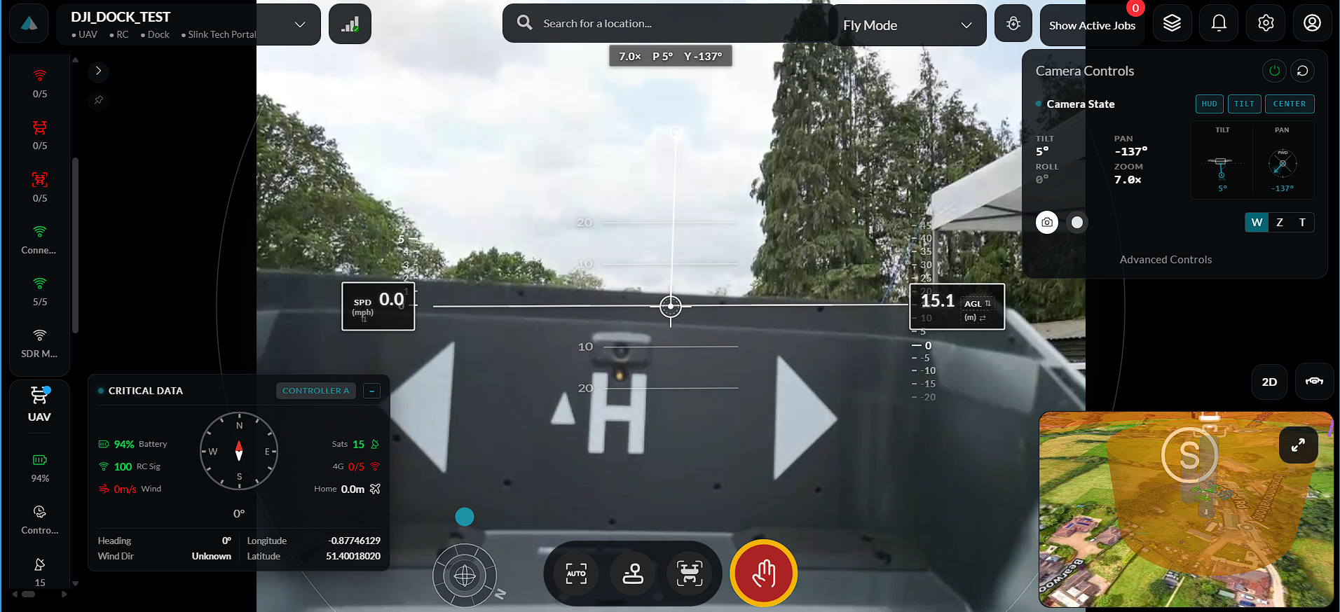 UAV cam full view