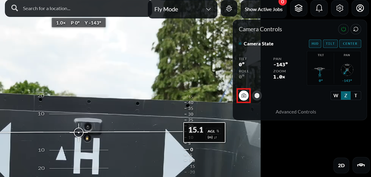 Toggle cam mode