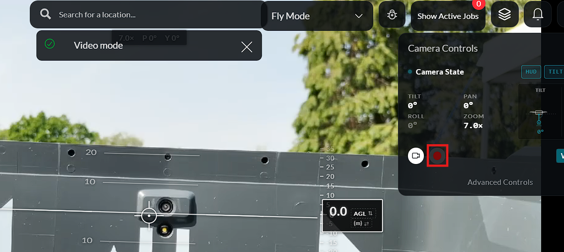 Video recorder trigger