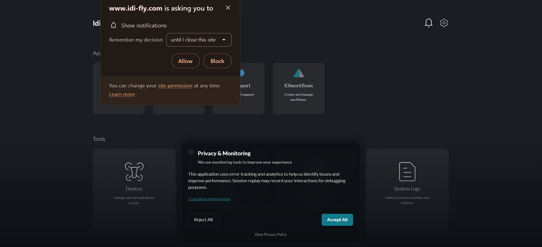 Privacy Monitoring
