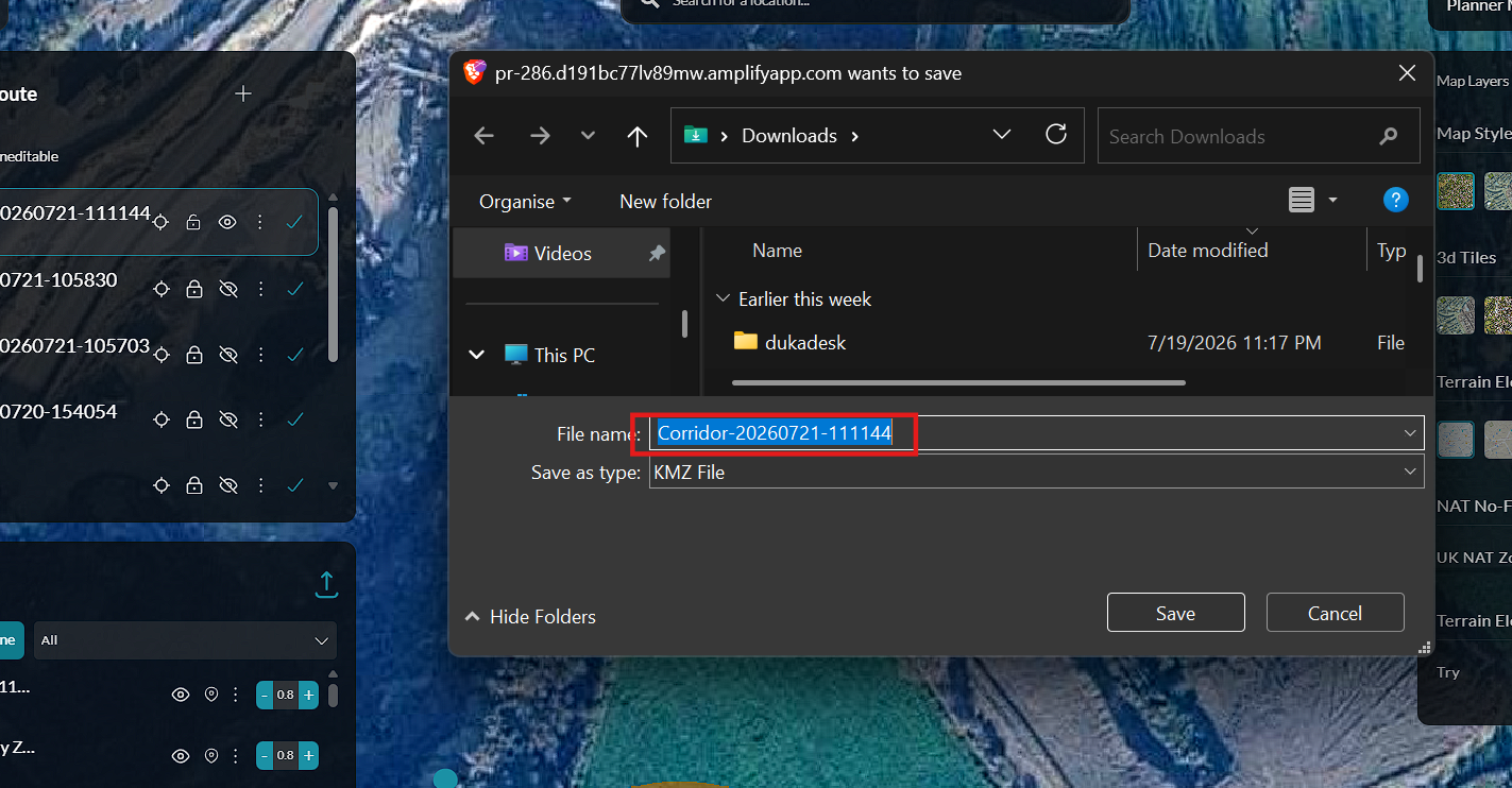 Select directory rename file