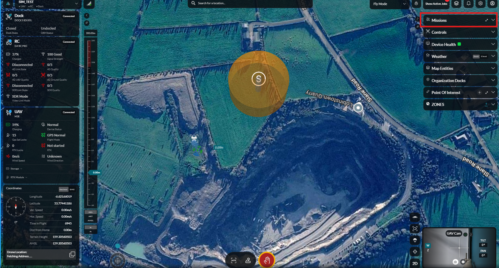 Select missions