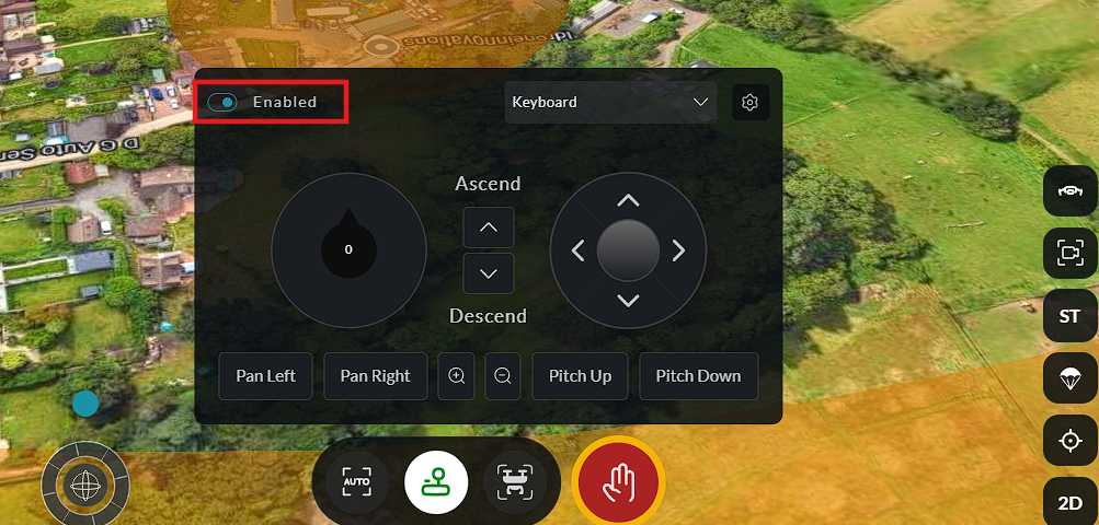 Enable manual mode