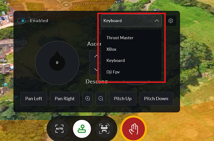 Select controller type